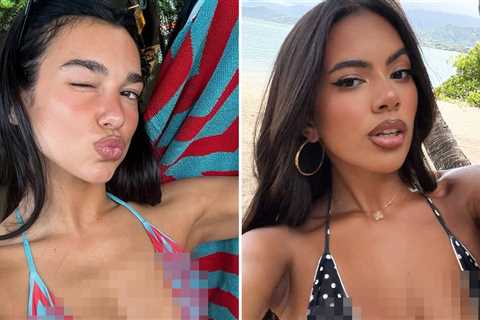 Dua Lipa vs. Adelaine Morin Who'd You Rather?! (Teeny Tiny Bikinis Edition)