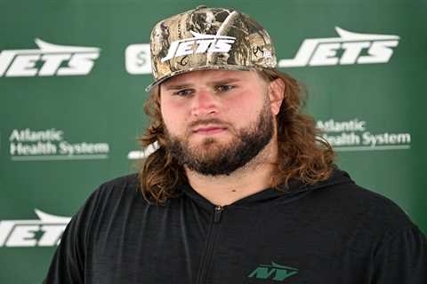 Jets’ Joe Tippmann ‘excited’ to be in battle for starting job after initial shock