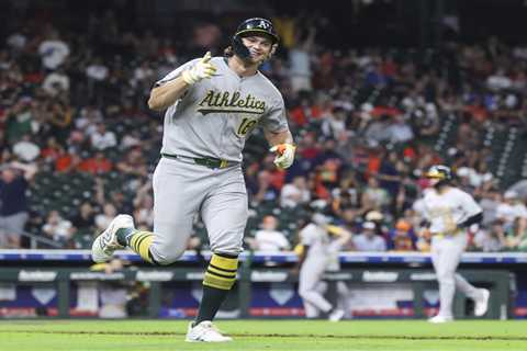 A’s rookie Nick Kurtz ties MLB record with four-homer game