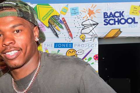 Lil Baby Launches 'The Jones Project' Nonprofit With ATL Back-to-School Blowout