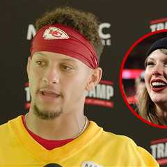 Patrick, Brittany Mahomes FaceTimed With Taylor Swift After Recording 'New Heights'
