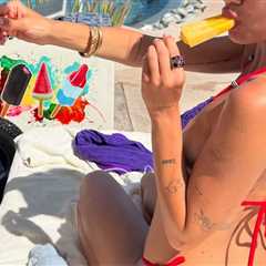 Guess the Summer Bum Coolin' Off in This Popsicle Pic!