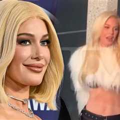 Heidi Montag Films 'Icon' Music Video in L.A.
