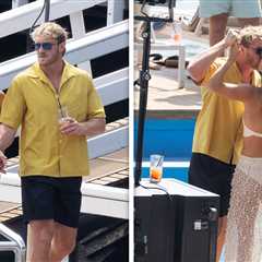 Logan Paul and Nina Agdal Hit Lake Como After Tying the Knot