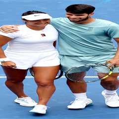 Tennis world can’t help itself as Emma Raducanu, Carlos Alcaraz pair at US Open: ‘Love story’