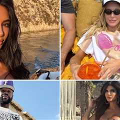 Hollywood Hits Hot-Summer Vacays ...'It's Greece Lightening!'