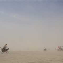 Burning Man’s Orgy Dome Destroyed by ‘Hurricane-Force’ Windstorm as Desert Braces for Predicted Rain