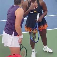 Video shows what Taylor Townsend said to Jelena Ostapenko in heated US Open moment
