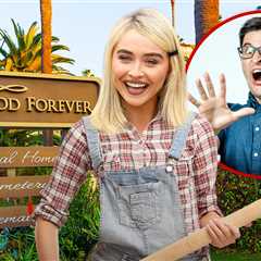 Sabrina Carpenter Defends Hosting Album Party in Cemetery