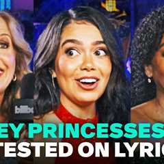 Disney Princesses Get Quizzed on How Well They Know These Classic Disney Songs | Billboard Family