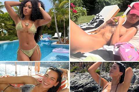 July 2025 Hot Shots ... Hollywood Scorches With Sizzlin' Selfies!