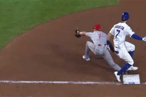 Dansby Swanson’s awful base-running blunder costs Cubs tying run in loss to Reds