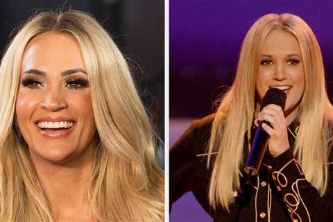 Carrie Underwood Ditched Her Signature Blonde Hair And Went Back To Her Natural Color For The First ..