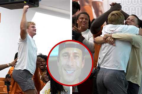 Glen Powell Helps Award UT Longhorns Football Scholarship To Walk-On