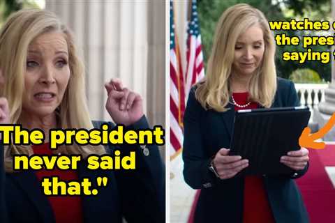 Lisa Kudrow's Impersonation Of A Far-Right MAGA Spokesperson Is Going Viral Because People Say It's ..