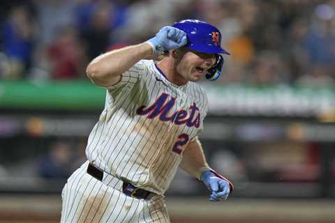 Pete Alonso doesn’t waste time upping his Mets franchise record with 254th homer
