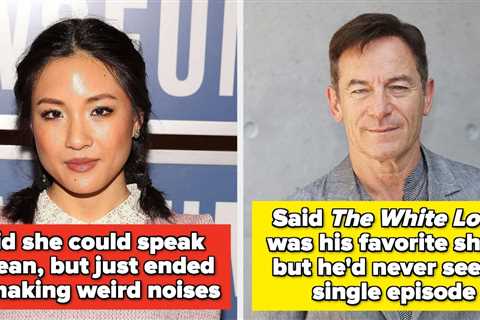 13 Celebrities Who Threw Honesty Out The Window, In Order To Audition For A Movie Or TV Show