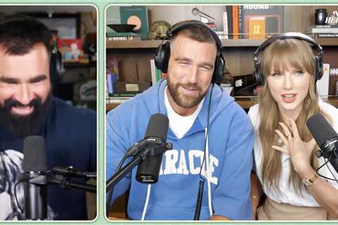 Travis Kelce and Taylor Swift explain how they deal with constant media attention