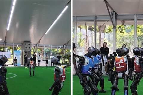 'Robot Olympics' Kick Off In China