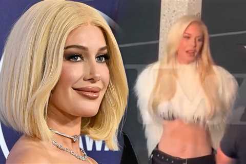 Heidi Montag Films 'Icon' Music Video in L.A.