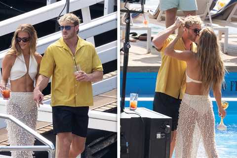 Logan Paul and Nina Agdal Hit Lake Como After Tying the Knot