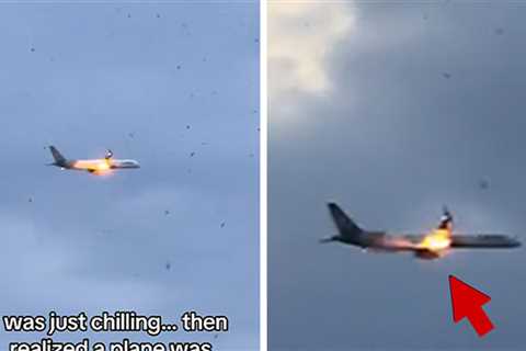 Passenger Jet Makes Emergency Landing After Flames Erupt Near Engine Mid-Flight