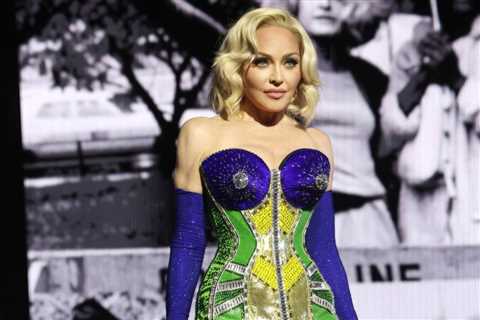 Madonna (AKA ‘Madudu’) Celebrated Her 67th Birthday With an Enormous Labubu Cake