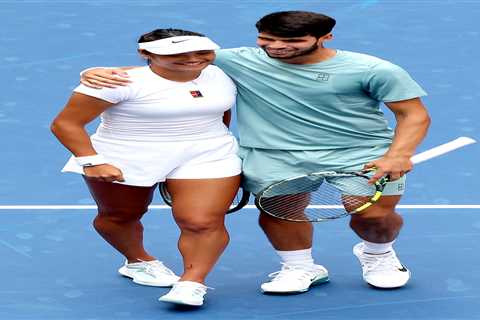 Tennis world can’t help itself as Emma Raducanu, Carlos Alcaraz pair at US Open: ‘Love story’