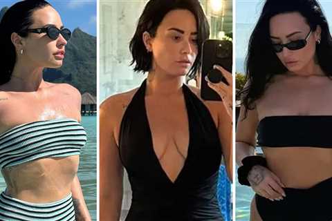 Demi Lovato Thirst Traps to Kick Off Her 33rd Birthday!
