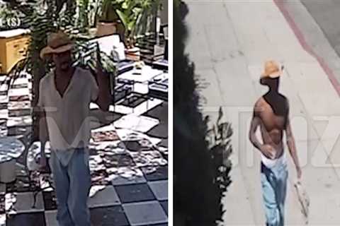 Lil Nas X Shirtless, Beating Heat Hours Before Naked Nighttime Caper