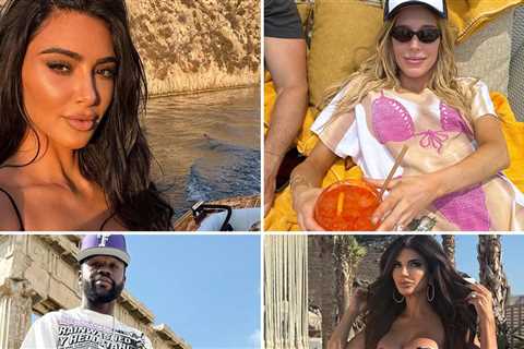 Hollywood Hits Hot-Summer Vacays ...'It's Greece Lightening!'