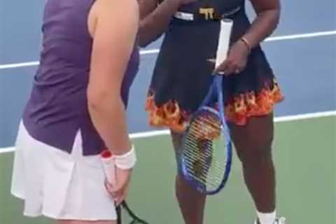 Video shows what Taylor Townsend said to Jelena Ostapenko in heated US Open moment