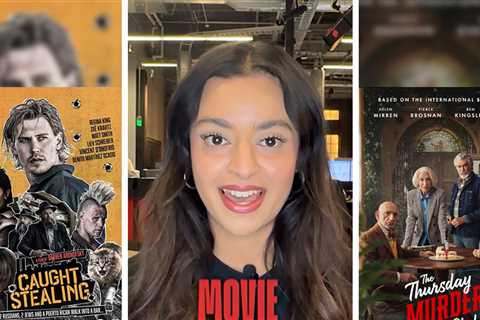 'Caught Stealing,' 'Thursday Murder Club,' 'The Roses' on 'TMZ Movie Tea'