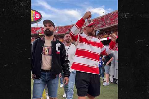 Travis Kelce Attends College Football Game After Getting Engaged