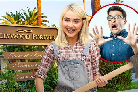 Sabrina Carpenter Defends Hosting Album Party in Cemetery