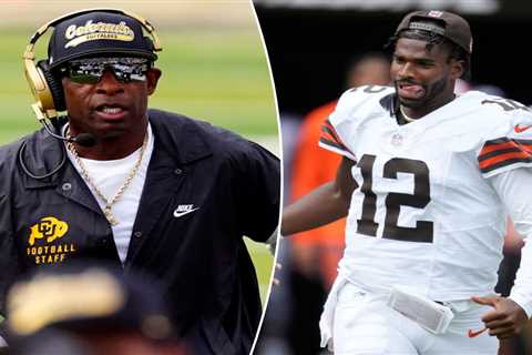Shedeur Sanders hypes his father Deion after Colorado’s tough Week 1 loss
