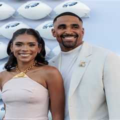 Jalen Hurts offers rare comments on wife Bry Burrows after wedding-filled offseason