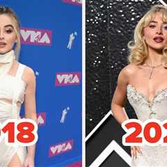 Here Are 27 Celebs On Their First VMAs Red Carpet Vs. Their Most Recent — And I Need To Know Which..