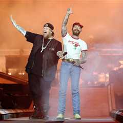 Jelly Roll and Post Malone Bring the Fireworks From Germany to the 2025 VMAs