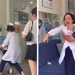Furious Dentist Attacks Patient with Barbell Over Braces Complaint, On Camera