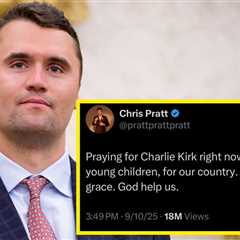 Chris Pratt, Candace Cameron Bure, And More Celebrities Are Reacting To Charlie Kirk's Death