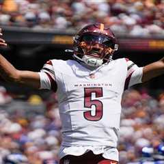 Fanatics Sportsbook ‘TNF’ promo NYPOST: Get +10000 odds for Jayden Daniels 5+ passing yards
