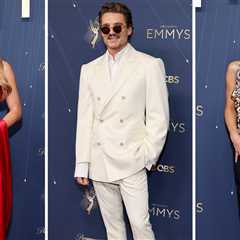 Jenna Ortega, More Stars Walk 2025 Emmy Awards Red Carpet