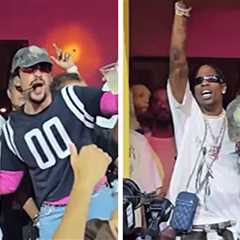 Travis Scott Goes Wild at Bad Bunny's Final Puerto Rico Residency Show