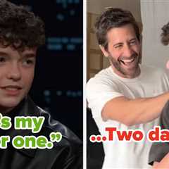 This Viral Clip Of Jake Gyllenhaal Surprising Owen Cooper With A Meaningful Gift Before The Emmys..