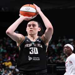Liberty’s Breanna Stewart feeling ‘pretty good’ after playing through knee sprain