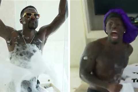 Ray J Crashes Kai Cenat's Mafiathon 3 Stream to Shower in a Speedo
