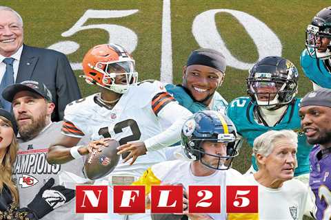 NFL’s 50 most fascinating people for 2025: Travis Hunter, Shedeur Sanders and more