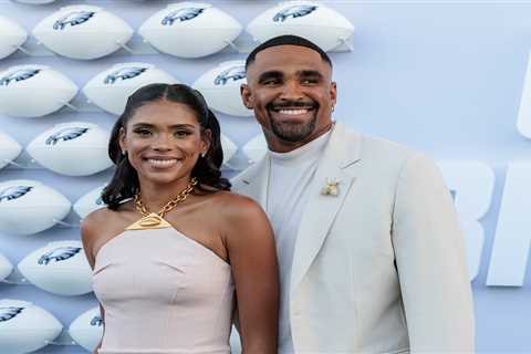 Jalen Hurts offers rare comments on wife Bry Burrows after wedding-filled offseason