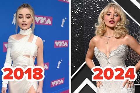 Here Are 27 Celebs On Their First VMAs Red Carpet Vs. Their Most Recent — And I Need To Know Which..